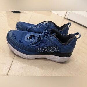 HOKA BONDI 6 Blue/White Mens Size 13